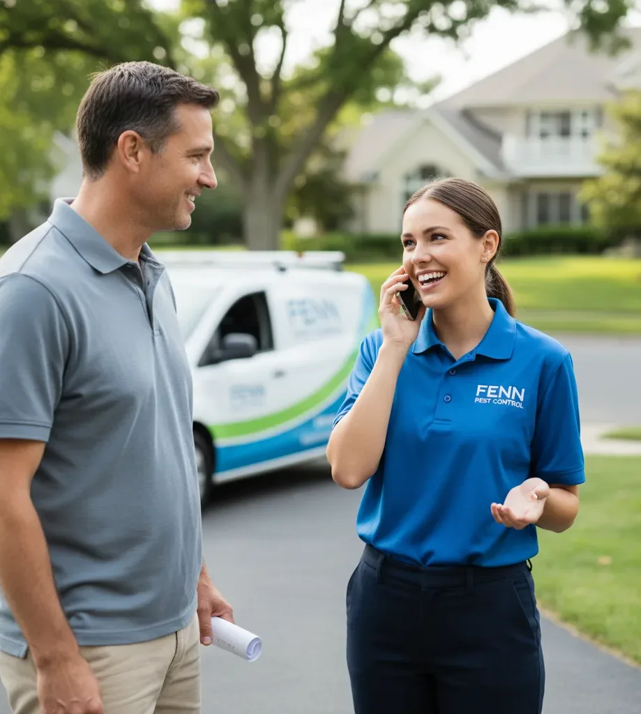 Fenn Pest Control customer support in Rogersville